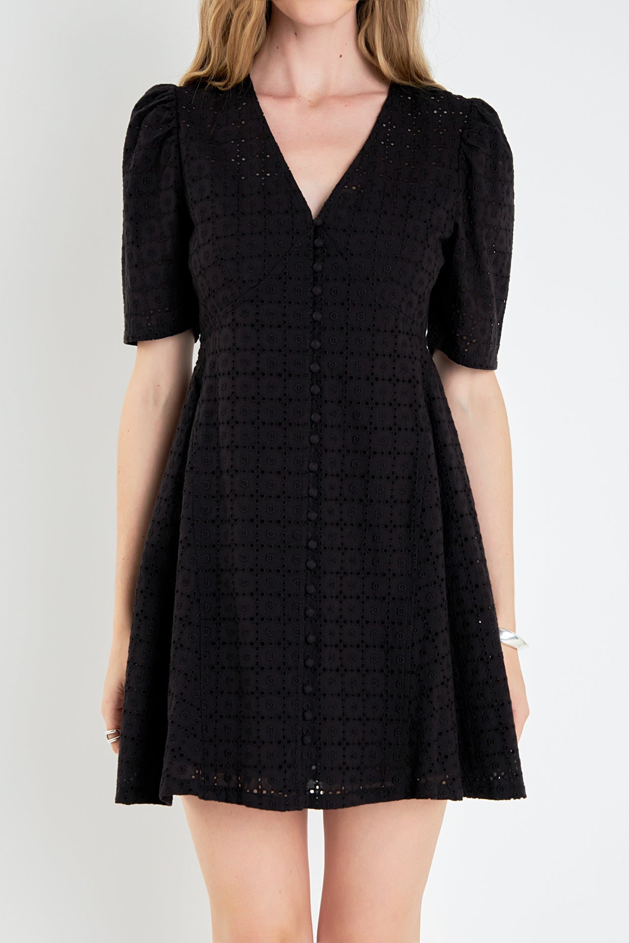 Broderie Lace Dress