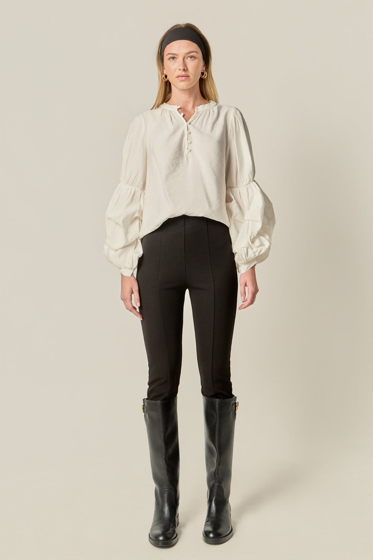 Blouson Sleeve Blouse – English Factory