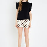 Textured Dots Shorts