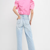 Mini Ruffle Puff Sleeve T-Shirt