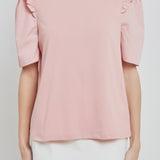 Mini Ruffle Puff Sleeve T-Shirt