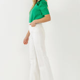 Mini Ruffle Puff Sleeve T-Shirt