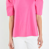 Mini Ruffle Puff Sleeve T-Shirt