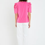 Mini Ruffle Puff Sleeve T-Shirt