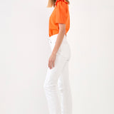 Mini Ruffle Puff Sleeve T-Shirt