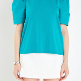 Mini Ruffle Puff Sleeve T-Shirt