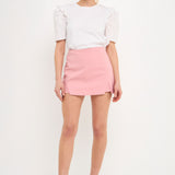 Mini Ruffle Puff Sleeve T-Shirt