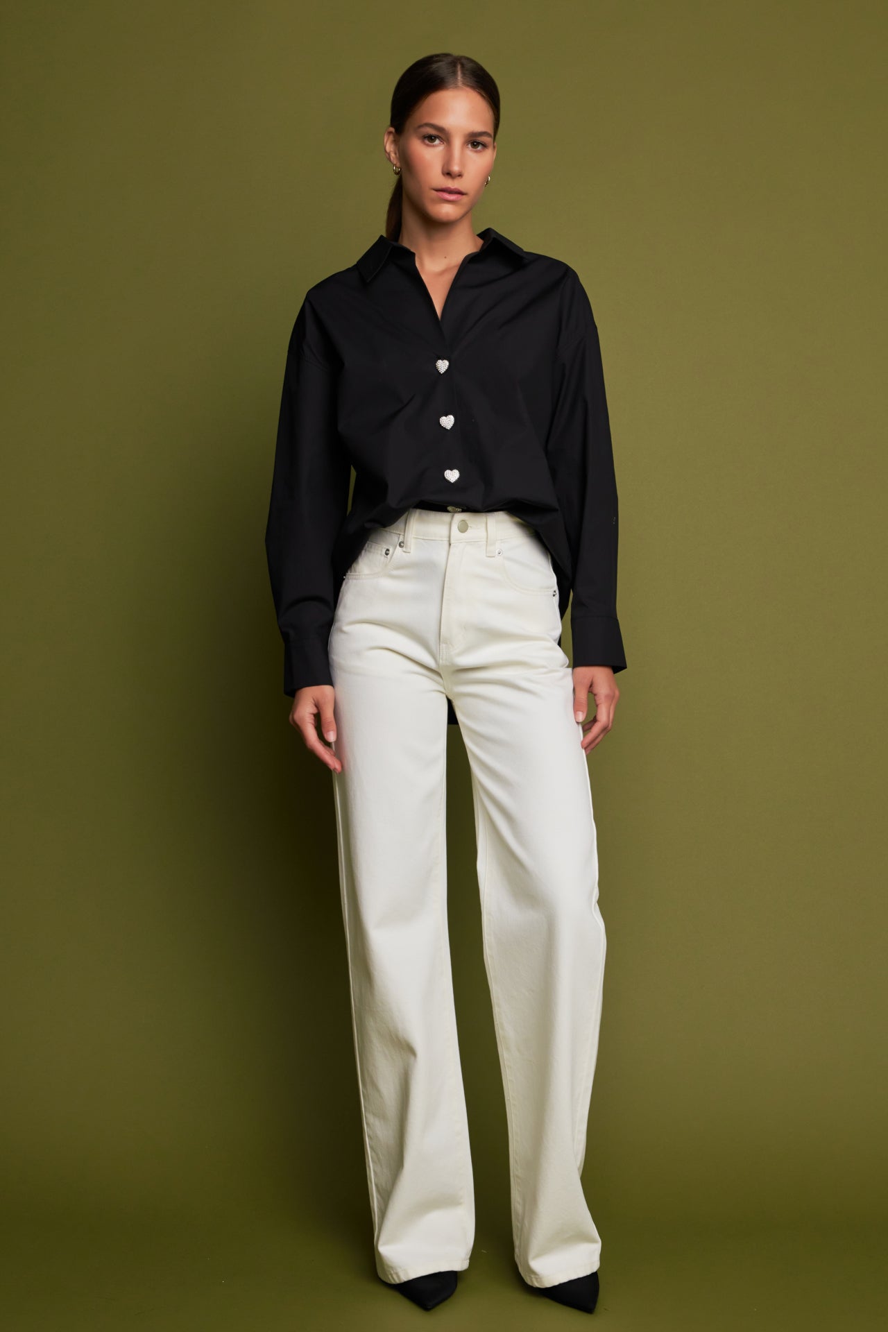 Oversize Collared Shirt