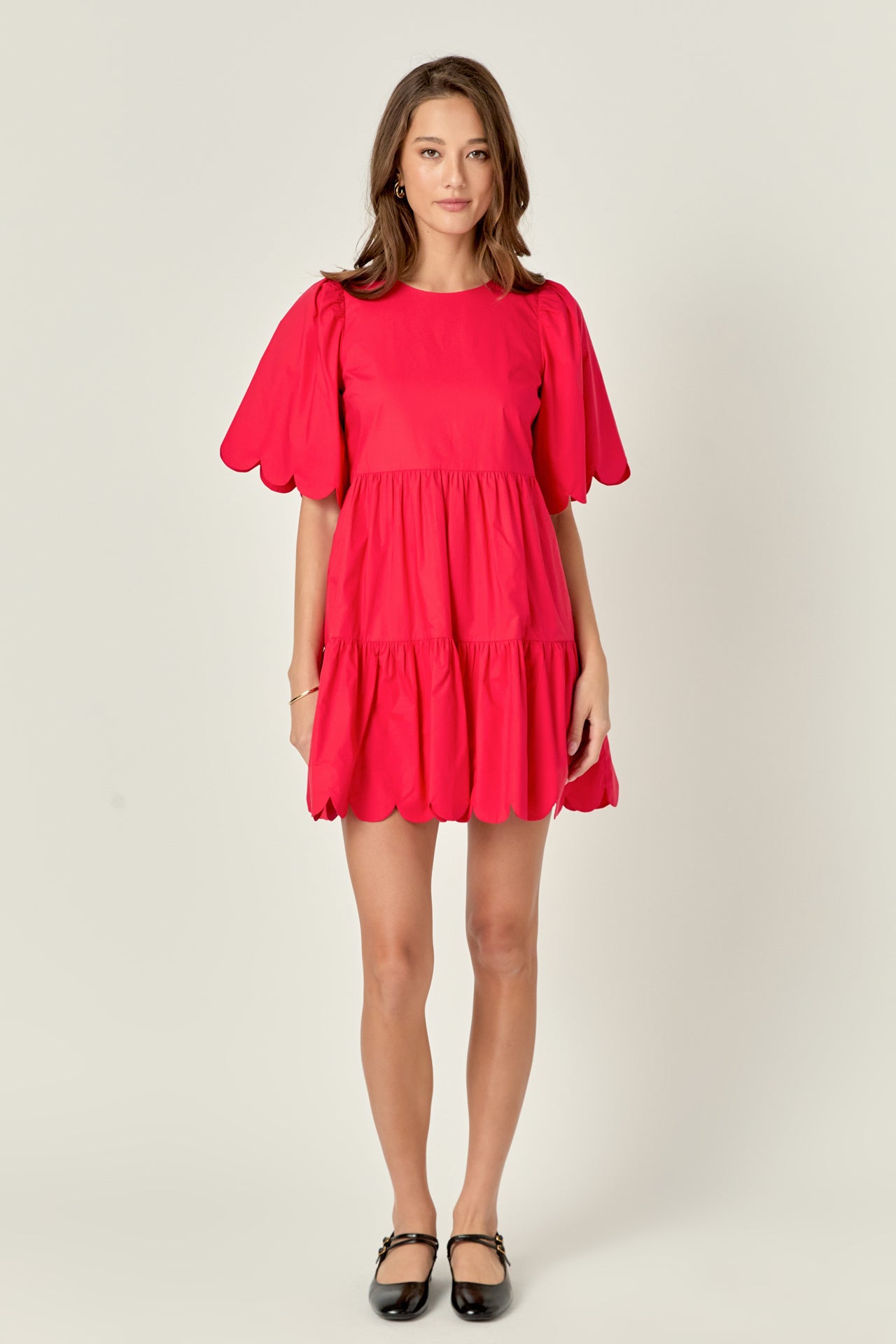 JILTU petite frill dress ピンク 0 JILTU petite frill dress ピンク 0 JILTU petite frill dress