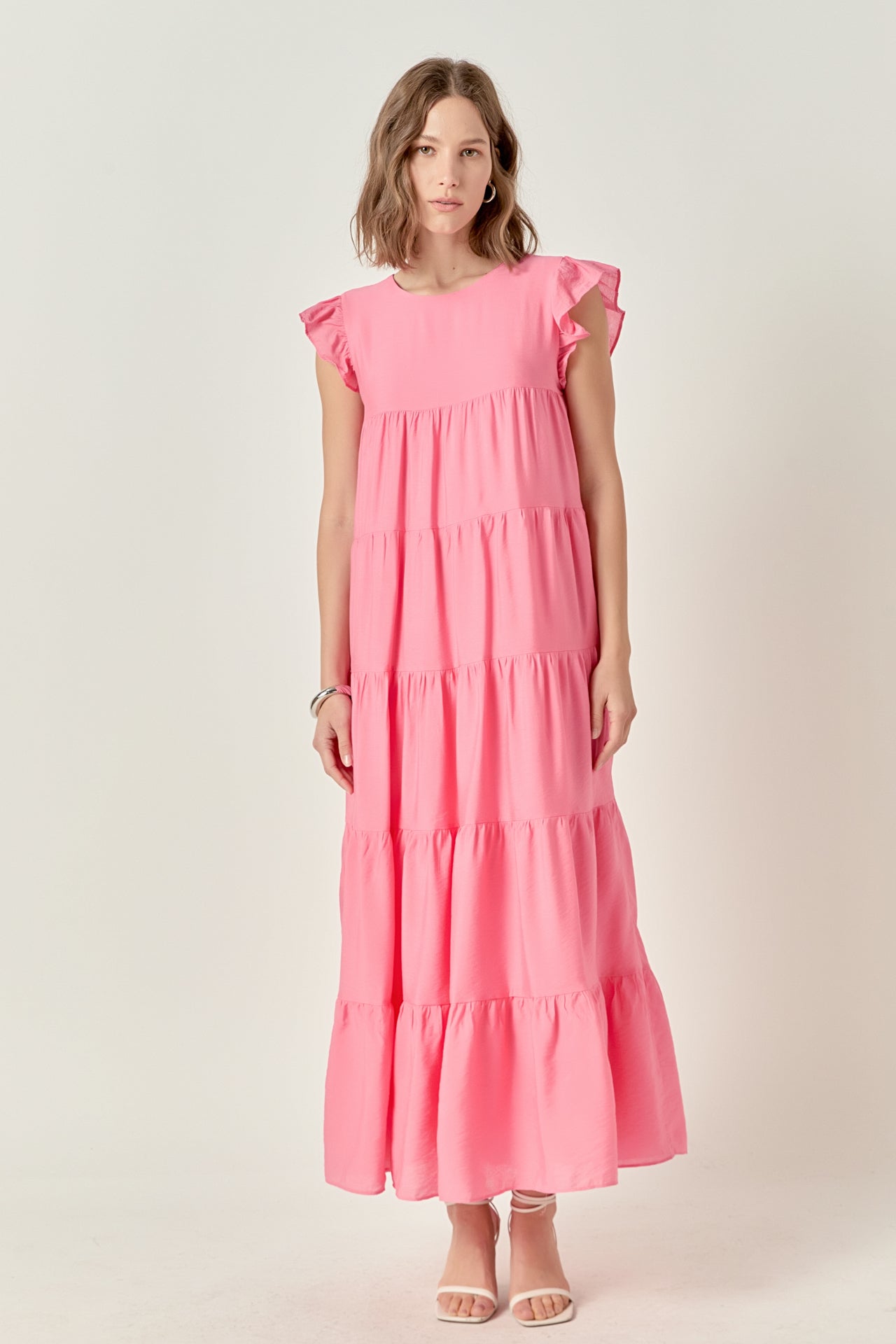 Tiered Maxi Dress – English Factory