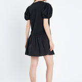 Knit Woven Mixed Dress