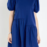 Knit Woven Mixed Dress