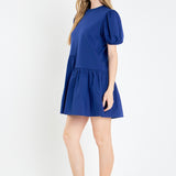 Knit Woven Mixed Dress