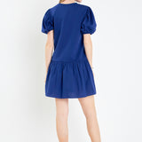 Knit Woven Mixed Dress