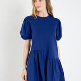 Knit Woven Mixed Dress