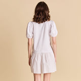 Knit Woven Mixed Dress