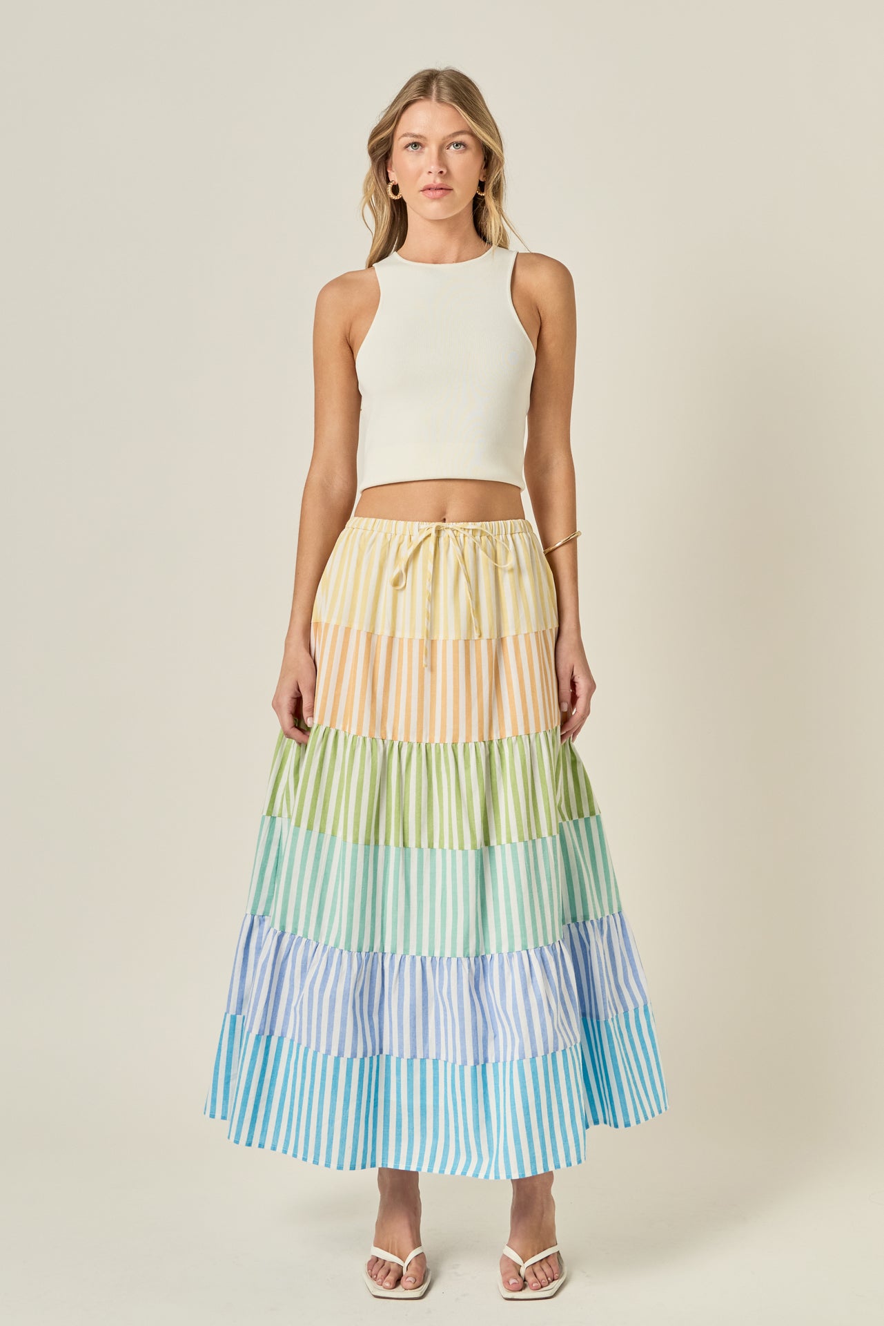 Pastel Tier Skirt – English Factory