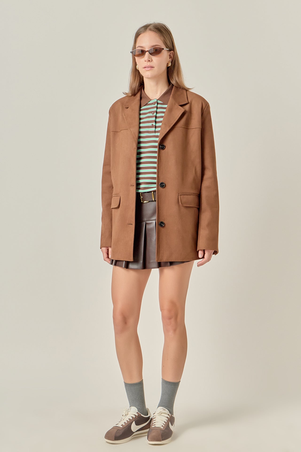 Faux Suede Jacket – English Factory