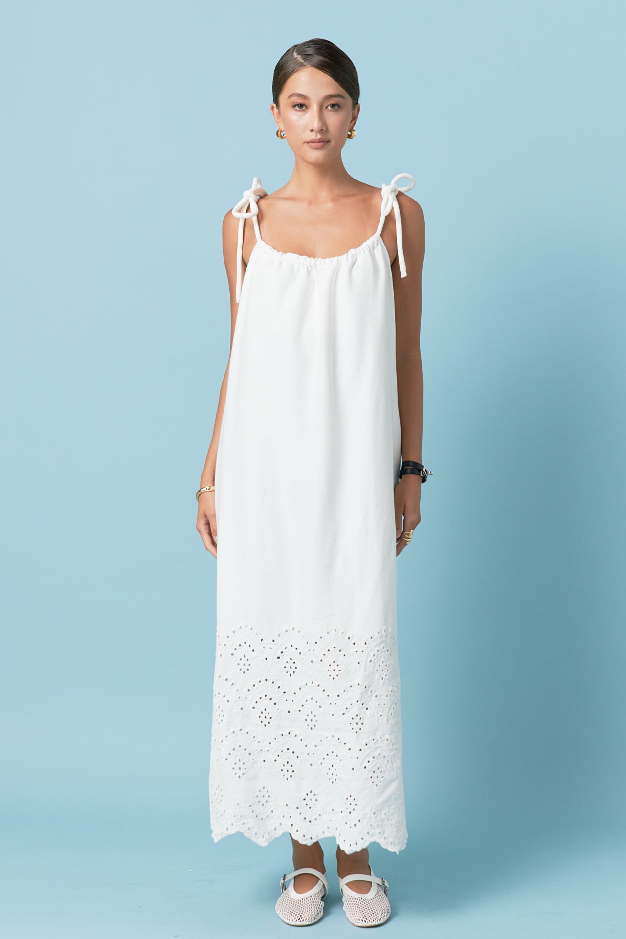 Sleeveless lined dress main image 0