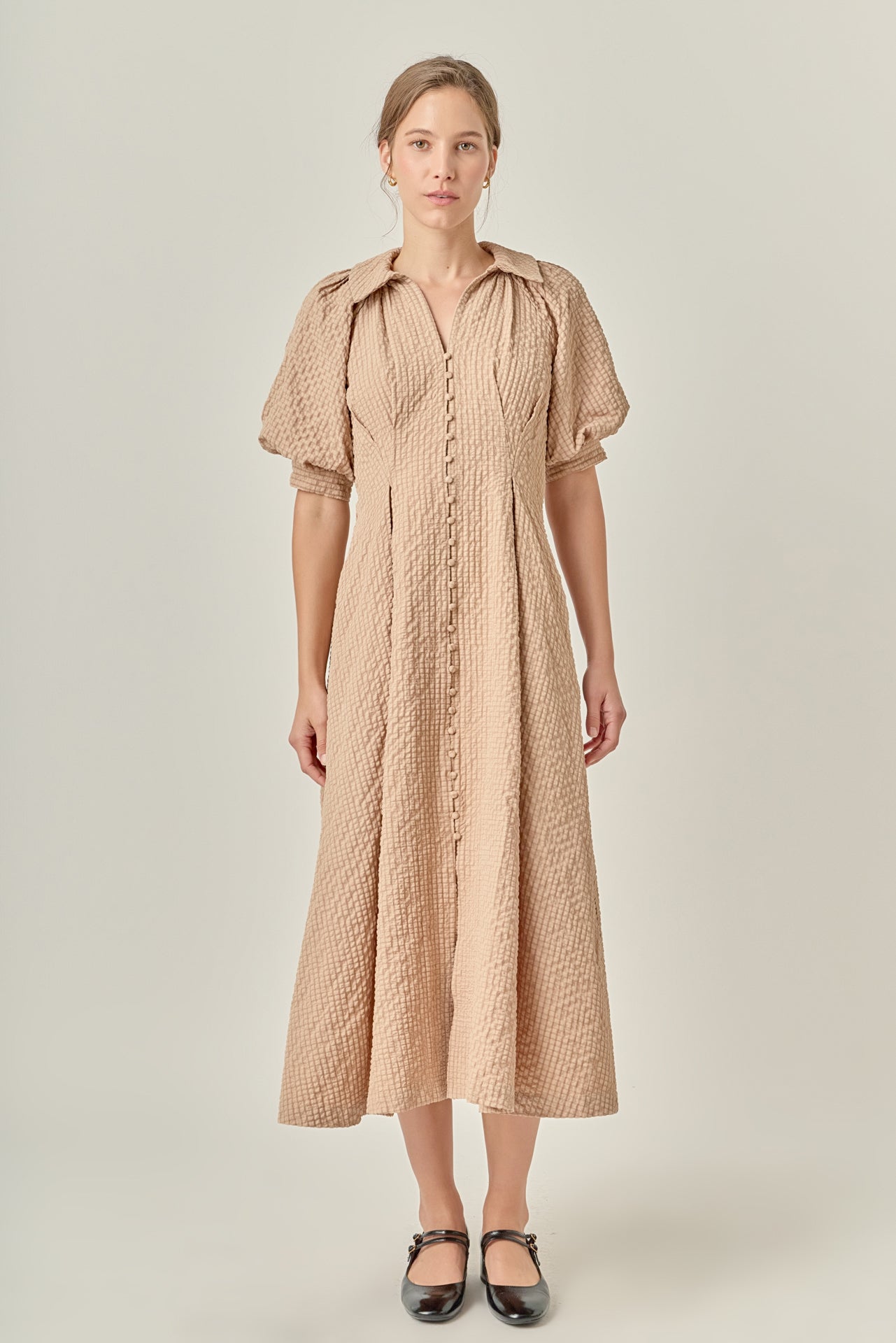 Shirt Midi Dress