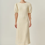 Smocked Midi Dress