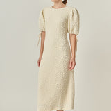 Smocked Midi Dress