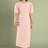 Smocked Midi Dress