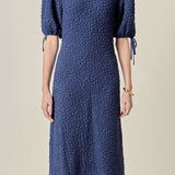 Smocked Midi Dress