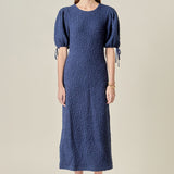 Smocked Midi Dress