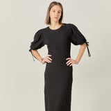 Smocked Midi Dress