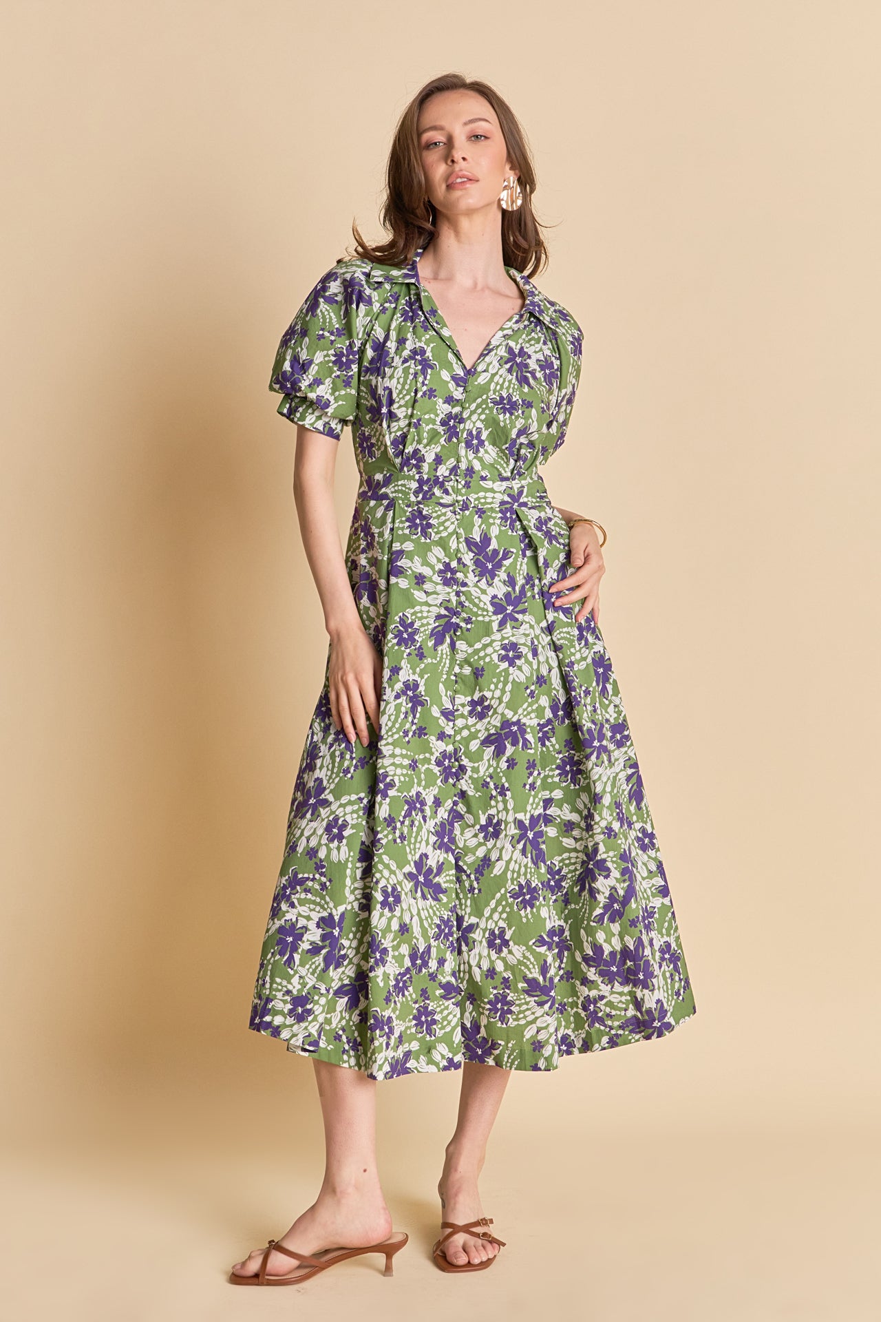 english factory floral midi dress English Factory