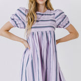 Striped Mini Dress