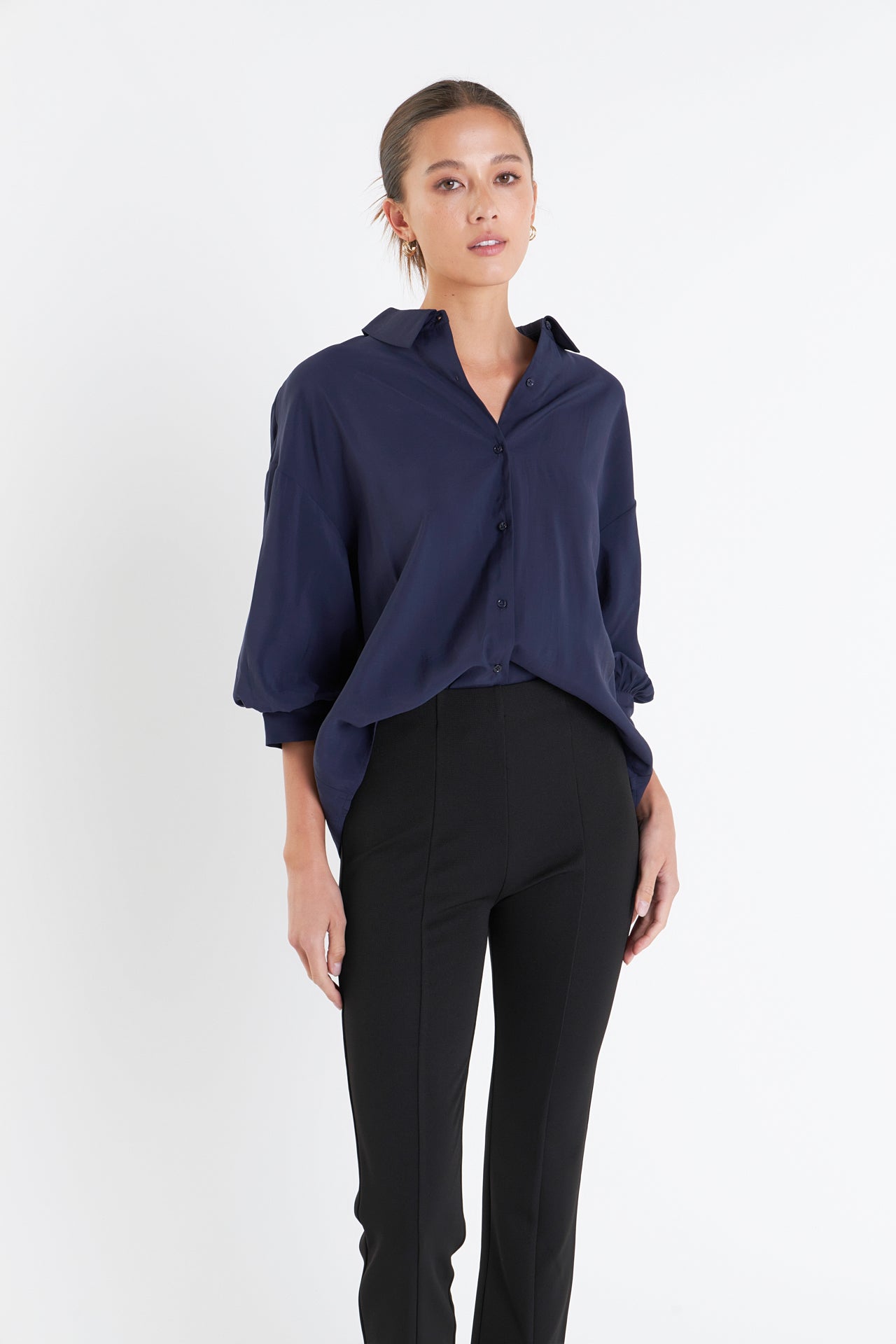 Balloon Sleeve Blouse – English Factory