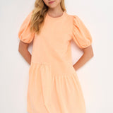 ENGLISH FACTORY - Knit Woven Mixed Dress - DRESSES available at Objectrare
