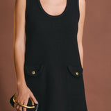 Sleeveless Knit Mini Dress