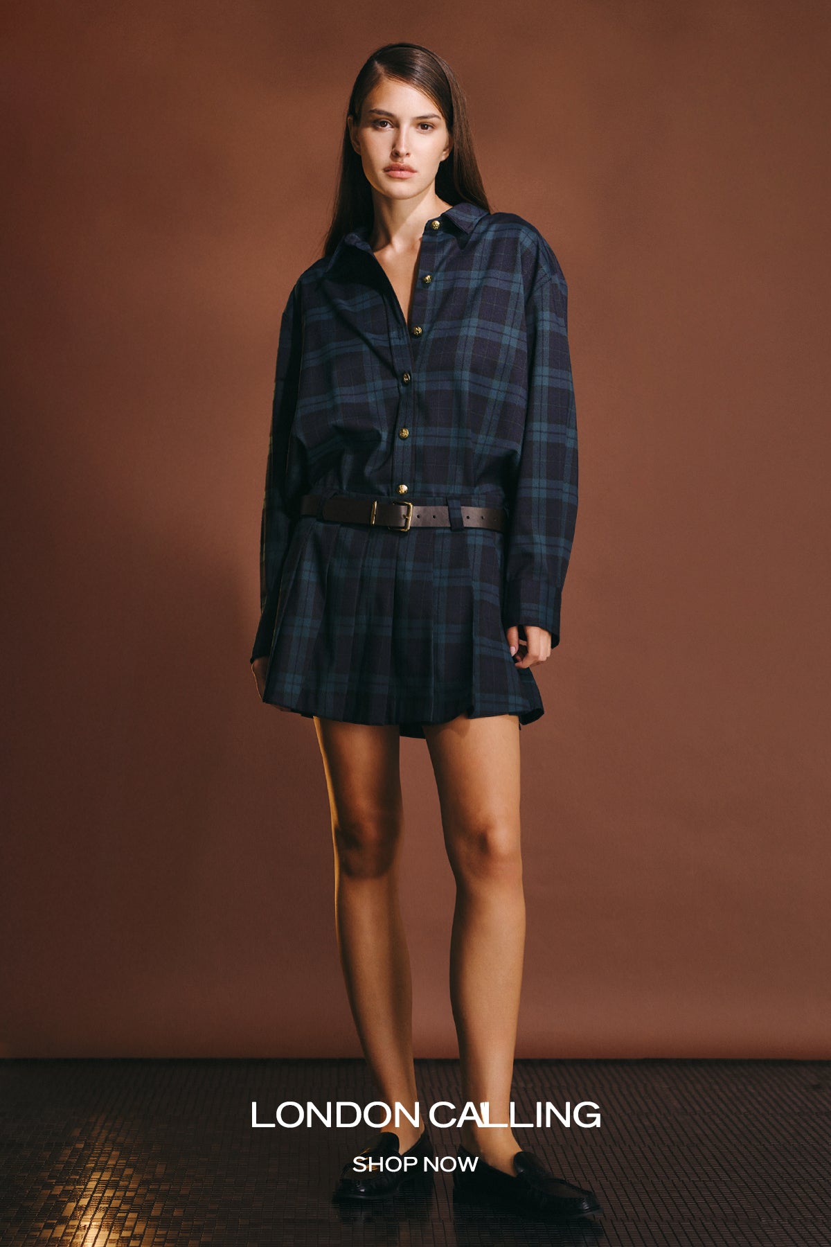 English Factory a collection London Calling, highlighting English Factory's new arrivals and offering discounts of up to 80%.