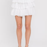 3 Tiered Ruffled Mini Dress