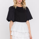 3 Tiered Ruffled Mini Dress
