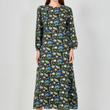 Puff Sleeve Maxi Dress