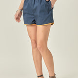 Shorts with Colorblock Binding