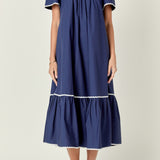 Ric Rac Midi Dress