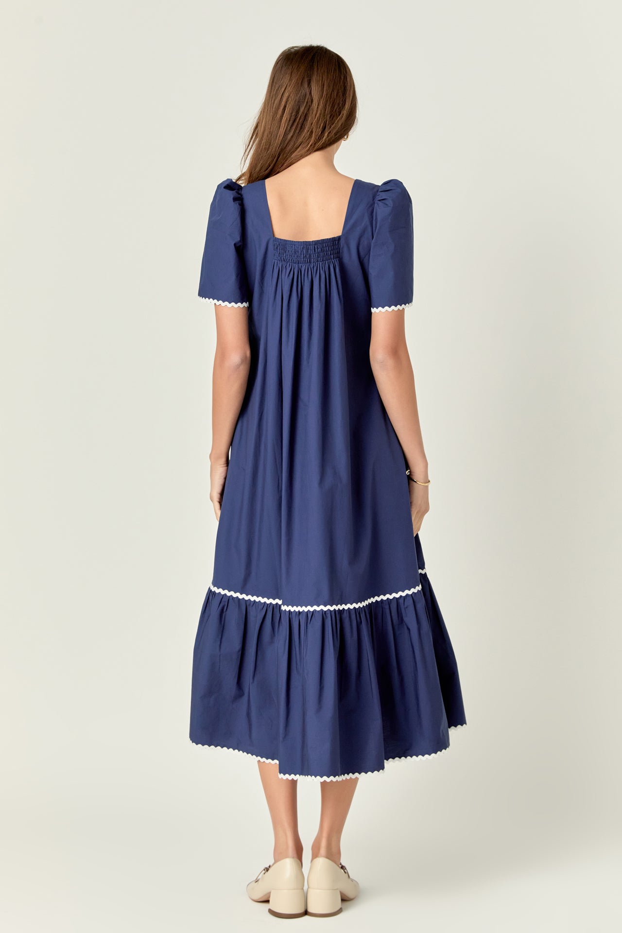 Ric Rac Midi Dress