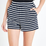 Knit Striped Shorts