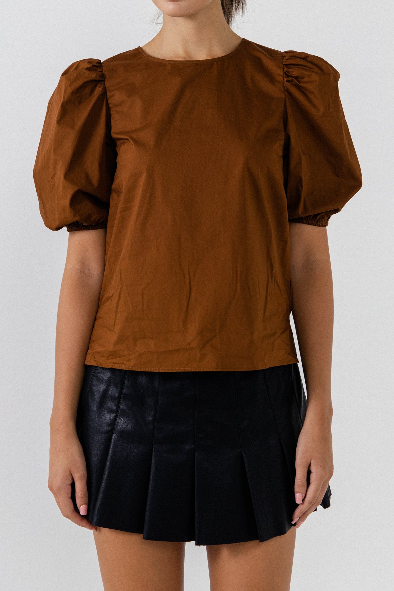 Puff Sleeve Top – English Factory