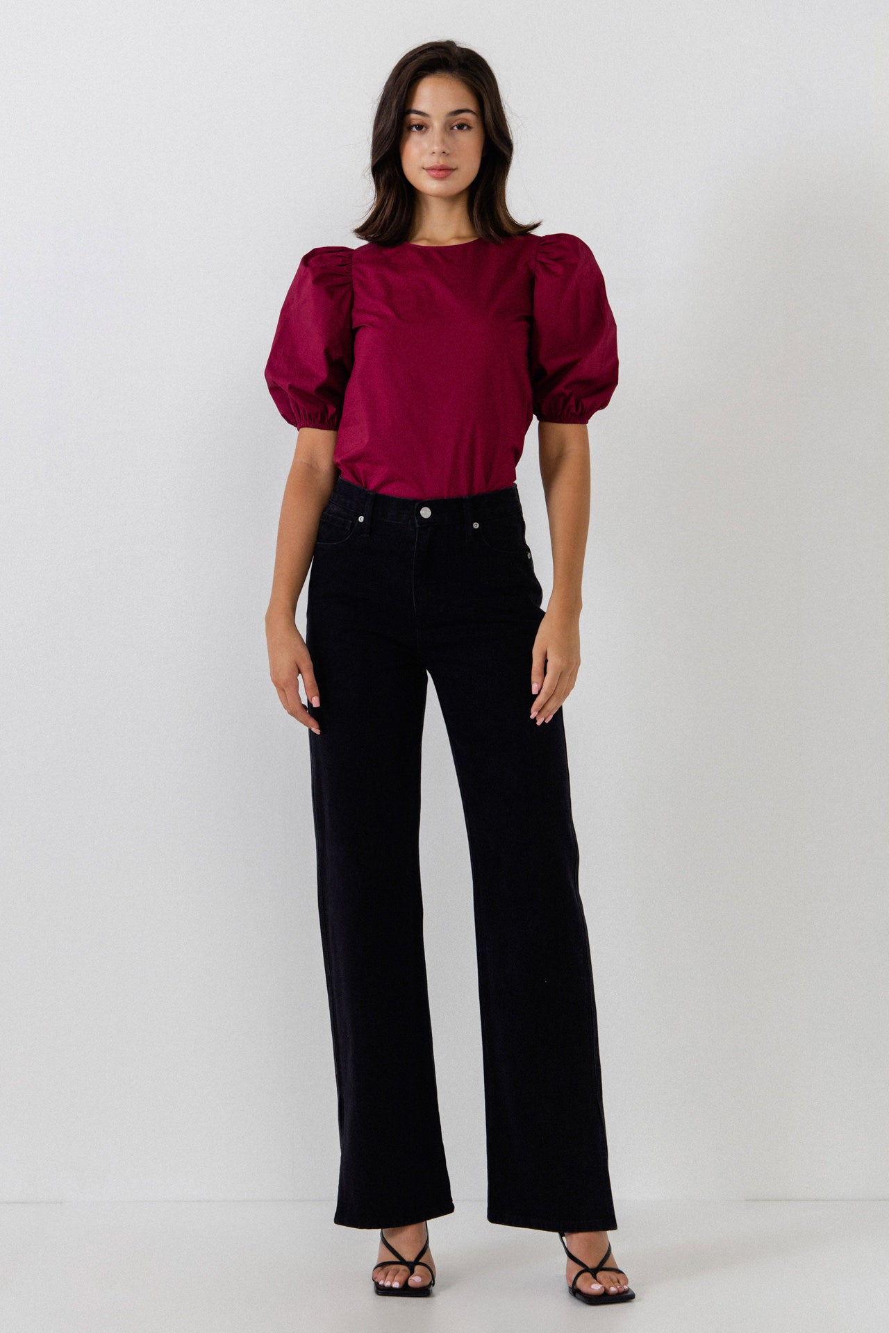 Puff Sleeve Top – English Factory
