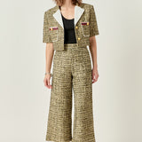 Premium Tweed Culottes