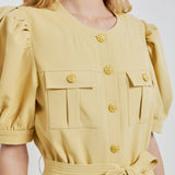 Jumpsuit with Button Detail