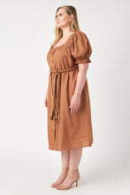 Load image into Gallery viewer, Linen Dress with Tie
