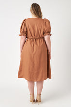 Load image into Gallery viewer, Linen Dress with Tie
