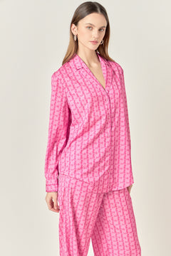 Satin Printed Shirt